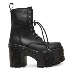 NEW ROCK Botines planos NEW ROCK M-TM001-C2 Negro