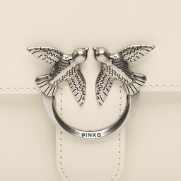 

Сумка Pinko Love One Top Handle Mini Light PE 23 PLTT 100071 A0F1 White Z14O, Білий