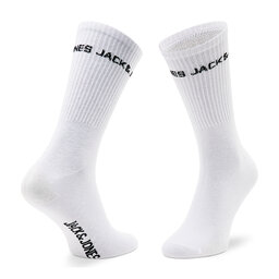 

Набір 5 високих чоловічих шкарпеток Jack&Jones Basic Logo Tennis 12179475 White, Білий