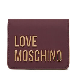 LOVE MOSCHINO Mali ženski novčanik LOVE MOSCHINO JC5612PP1NKD0552 Tamnocrvena