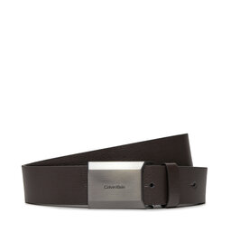 Calvin Klein Pánský pásek Calvin Klein Beveled Plaque 2.0 35Mm K50K511746 Hnědá