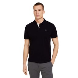 Tom Tailor Tom Tailor Polo marškinėliai 1027713 Juoda Regular Fit
