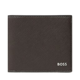 Boss Vyriška piniginė Boss 50485599 Dark Brown 201