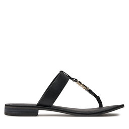 Tommy Hilfiger Šlepetės per pirštą Tommy Hilfiger Th Elevated Sandal FW0FW07174 Juoda
