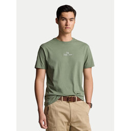 Polo Ralph Lauren Polo Ralph Lauren Marškinėliai 710936585011 Žalia Classic Fit