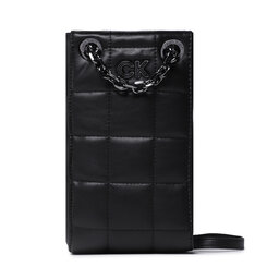 Calvin Klein Puzdro na telefón Calvin Klein Re-Lock Quilt Phone Crossbody K60K610471 BAX