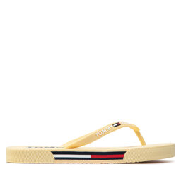 

В'єтнамки Tommy Jeans Flag Tommy Jeanns Beach Sandal EN0EN01855 Beurre ZFE, Жовтий