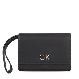 Calvin Klein Portfel damski Calvin Klein Re-Lock Bifold & Cardholder Sm K60K611092 Czarny