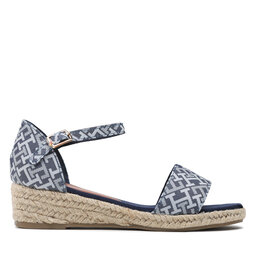 

Еспадрильї Tommy Hilfiger Rope Wedge Sandal T3A7-32776-0048 M Denim 806, Cиній
