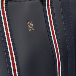 

Сумка Tommy Hilfiger Th Identity Med Tote Corp AW0AW15882 Corp 0GY, Cиній