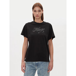 HUGO HUGO Marškinėliai Vintage Tee 50537239 Juoda Relaxed Fit
