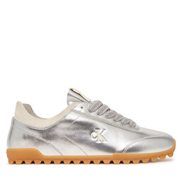 Calvin Klein Sneakers Calvin Klein Low Profile Sneaker Met HW0HW03305 Silberfarben