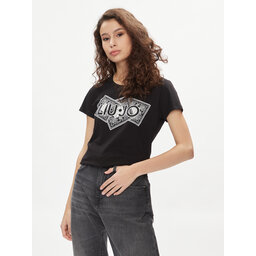 Liu Jo Liu Jo Marškinėliai MA4340 JS923 Juoda Regular Fit