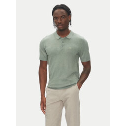 Lindbergh Lindbergh Polo marškinėliai 30-800159 Žalia Slim Fit
