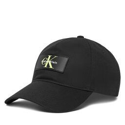 Calvin Klein Czapka z daszkiem Calvin Klein Logo LV04D5042G Czarny