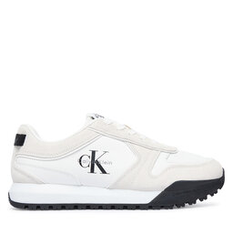 Calvin Klein Sneakers Calvin Klein Toothy Runner Irregular Lines YM0YM01461 Creme