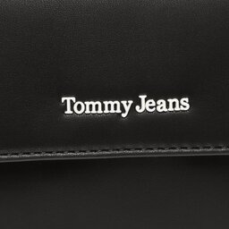 

Сумка Tommy Jeans Tjw Stadium Prep Flap Crossover AW0AW14556 BDS, Чорний