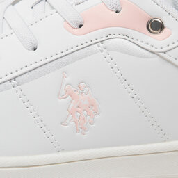 

Снікерcи U.S. Polo Assn. Ecrok005 ECROK005K/BY1 Whi-Pin01, Білий