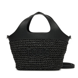 TOUS Bolso TOUS Lirio Rafia 2002205351 Negro