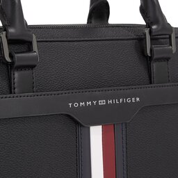 

Сумка для ноутбука Tommy Hilfiger Th Coated Canvas Computer Bag AM0AM11531 Black BDS, Чорний
