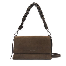 Coccinelle Handtasche Coccinelle P6P Boheme Suede Bimaterial E1 P6P 12 01 01 Khakifarben