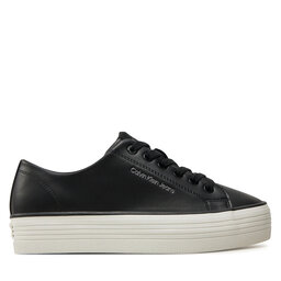 Calvin Klein Jeans Sneakers Calvin Klein Jeans Bold Vulc Flatf Low Lth In YW0YW01633 Negru