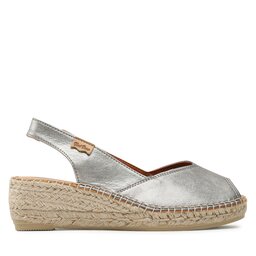 Toni Pons Espadryle Toni Pons Bernia-P Srebrny