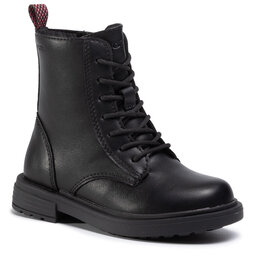Geox Kozačky Geox J Eclair G. D J049QD 000BC C9999 M Black