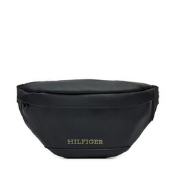Tommy Hilfiger Τσαντάκι μέσης Tommy Hilfiger Monotype Pu Bumbag AM0AM12603 Μαύρο