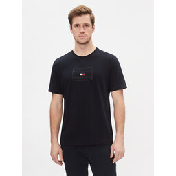 Tommy Hilfiger Tommy Hilfiger Majica Big Graphic S/S Tee MW0MW34204 Mornarsko modra Regular Fit