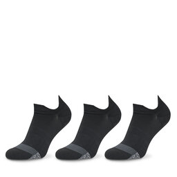 Under Armour 3 pares de calcetines cortos unisex Under Armour 1387052 Negro
