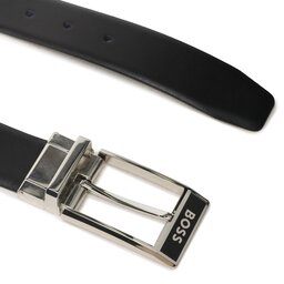 

Чоловічий ремінь Boss 50491872 Black 2, Чорний