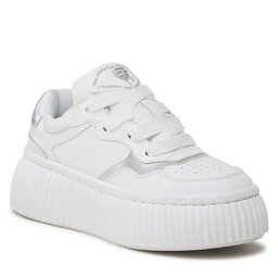KARL LAGERFELD Sneakersy KARL LAGERFELD KL42323 White Lthr