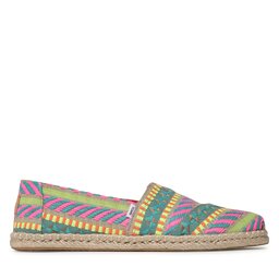 

Еспадрильї Toms Alpargata Rope 10019671 Neon Pink Global, Зелений