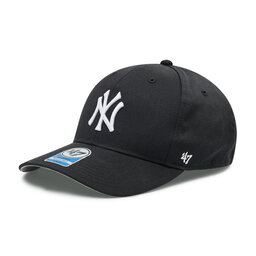47 Brand Cap 47 Brand Mlb New York Yankees Raised Basic '47 Mvp Junior B-RAC17CTP-BK Black