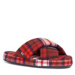Tommy Hilfiger Hausschuhe Tommy Hilfiger Tartan Check Home Slipper FW0FW07608 Tartan Check 0QP
