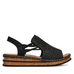 Rieker Sandali Rieker 62941-00 Nero