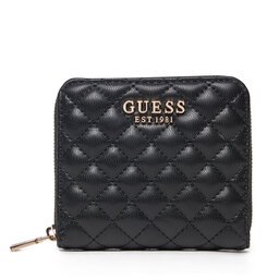 Guess Kleine Damen Geldbörse Guess SWQG95 41137 Schwarz