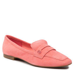 Tommy Hilfiger Loafers Tommy Hilfiger Feminine Flat Loafer FW0FW06161 Cryslat Coral XKL