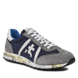 Premiata Sneakersy Premiata Lucy 600E Grey/Dark Navy