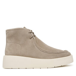 Calvin Klein Schnürschuhe Calvin Klein Flatf Lace Up Apr Cut Boot HW0HW03273 Beige