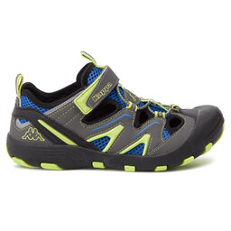 

Босоніжки Kappa 260682T Grey/Lime 1633, Сірий