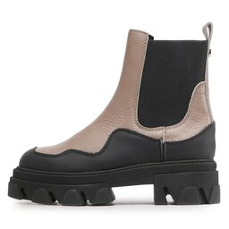 

Челсі Steve Madden Merilyn SM11001689-03009-GRB Greige/Black, Коричневий