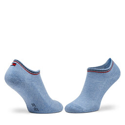 

Набір 2 пар шкарпеток до щиколотки unisex Tommy Hilfiger 701228178 Light Blue Melange 004, Голубий