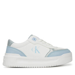 Calvin Klein Jeans Αθλητικά Calvin Klein Jeans Low Cut Lace-Up V3A9-82020-1355 Λευκό
