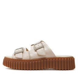 

Шльопанці Clarks Torhill Slide 26176430 Cream Interest, Бежевий