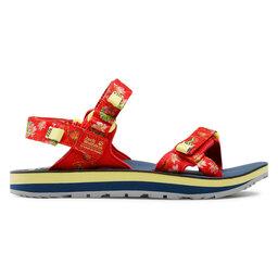 

Босоніжки Jack Wolfskin Outfresh Deluxe Sandal W 4039451-7828030 Tulip Red All Over, Червоний