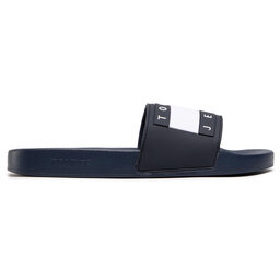 

Шльопанці Tommy Jeans Flag Pool Slide EM0EM00689 Twilight Navy C87, Cиній