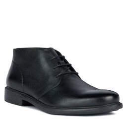 Geox Schnürschuhe Geox U Terence U367HA 00046 C9999 Black