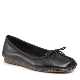 Clarks Ballerinas Clarks Freckle Ice 203529294 Black Leather